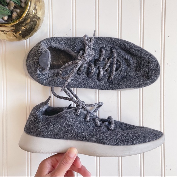 allbirds Other - AllBirds Gray Merino Wool Lace-Up Runners Sneakers